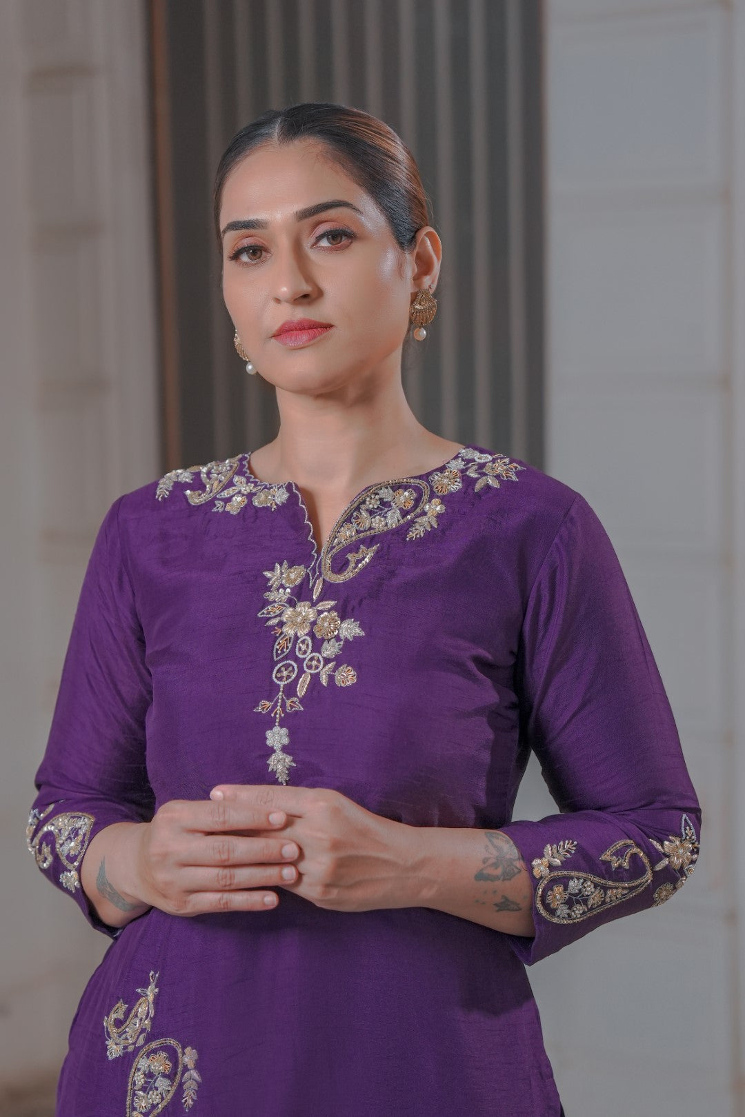 PURPLE DREES