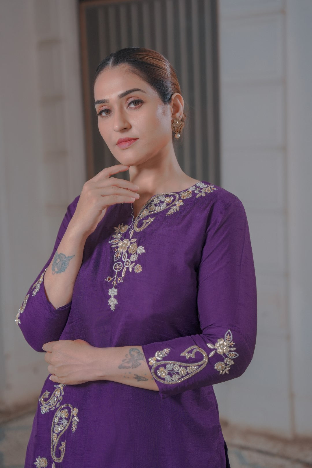 PURPLE DREES