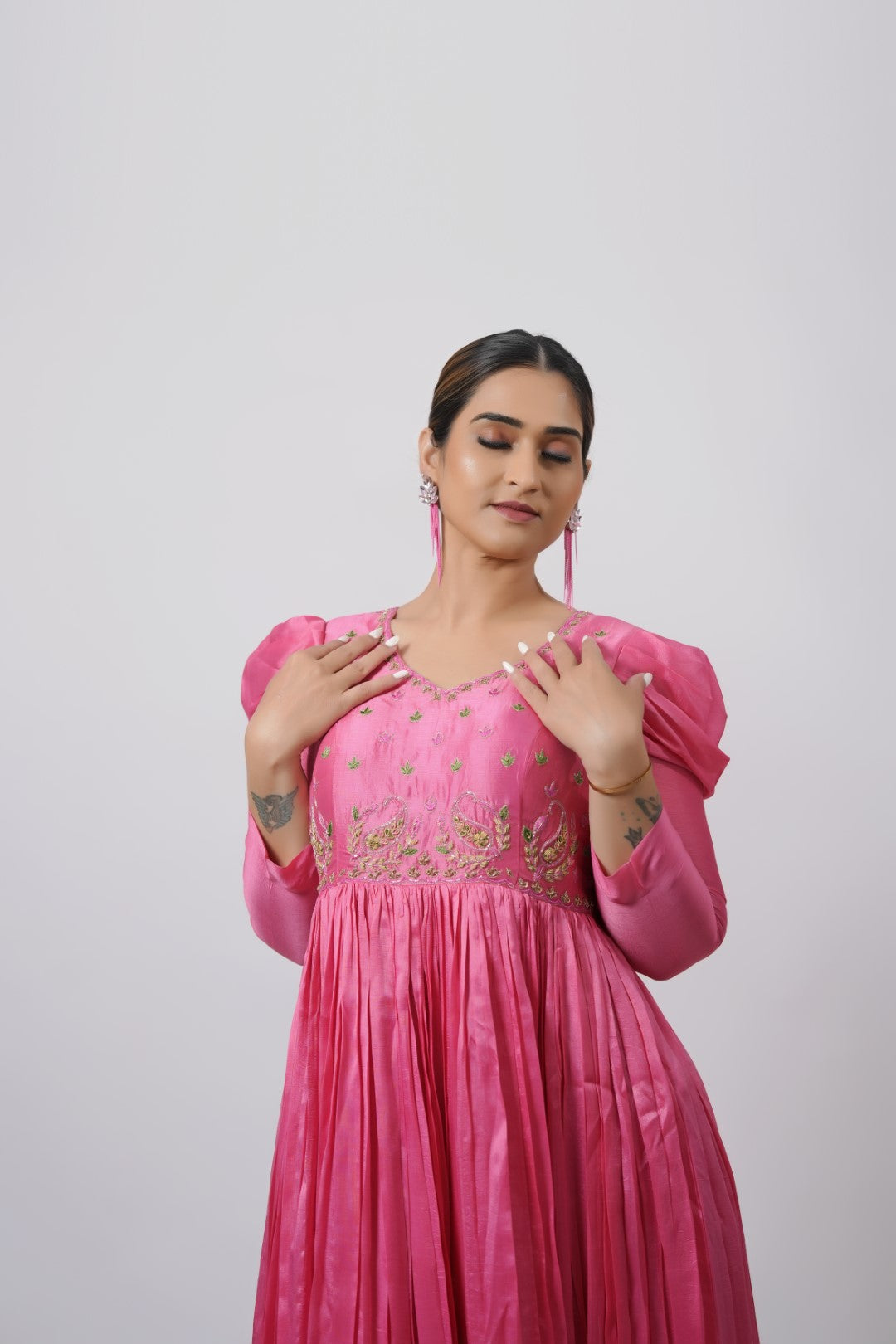 STYLISH PINK DREES