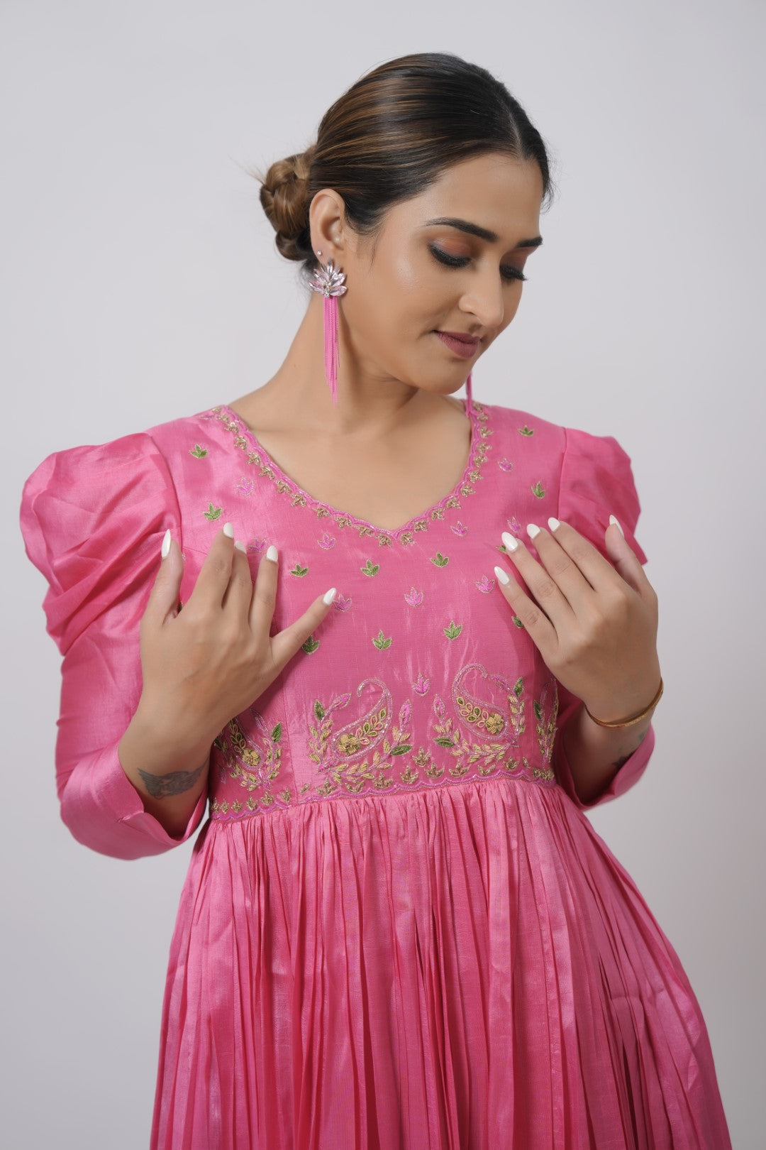 STYLISH PINK DREES