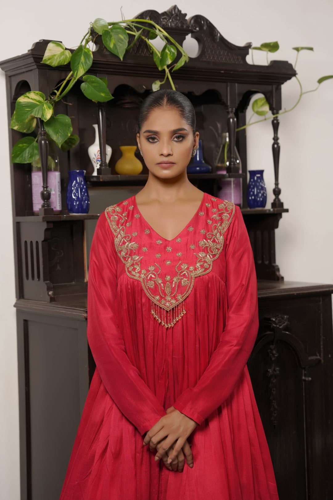 GOWN RED DREES