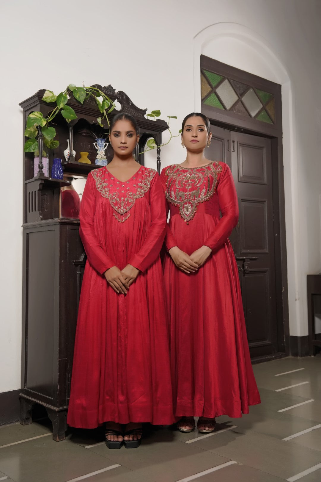 RED GOWN  FLAIR