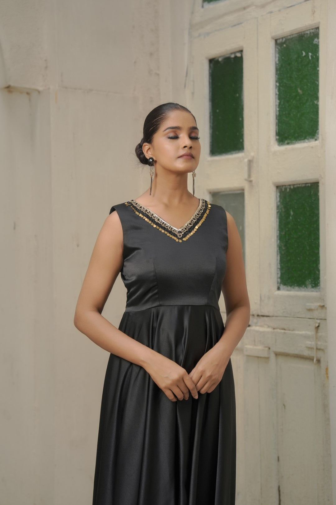 BLACK DREES SET