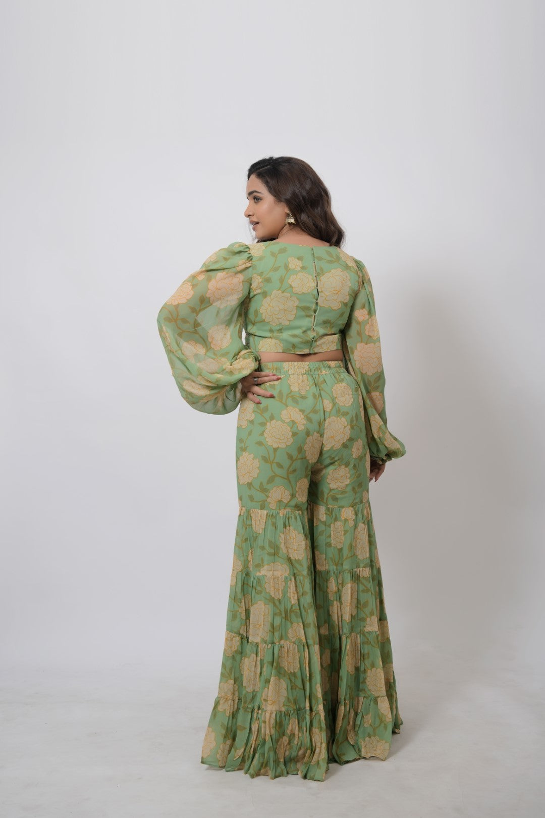 UNIQUE SARARA DRAPE SAREE