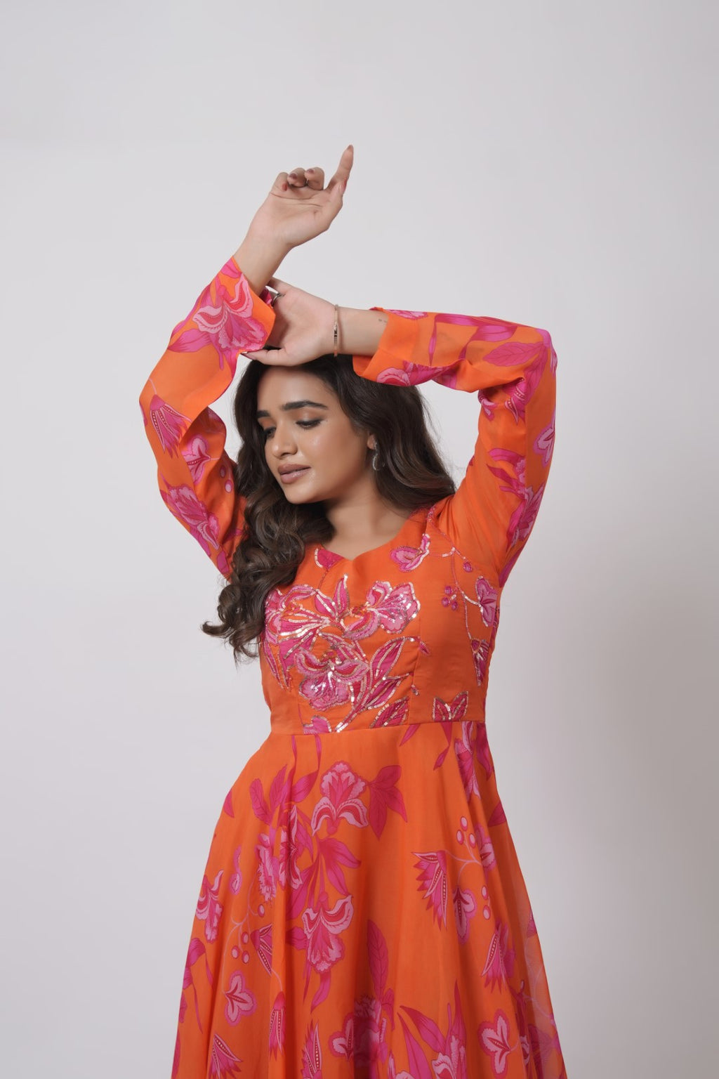 VIBRANT ORANGE DREES